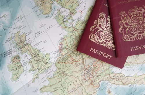 Map and passports; international removals