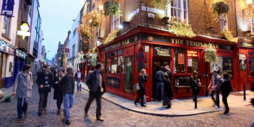 Dublin nightlife; Temple Bar; Removals Dublin