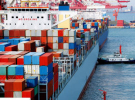 Sea freight used to transport your items when moving abroad