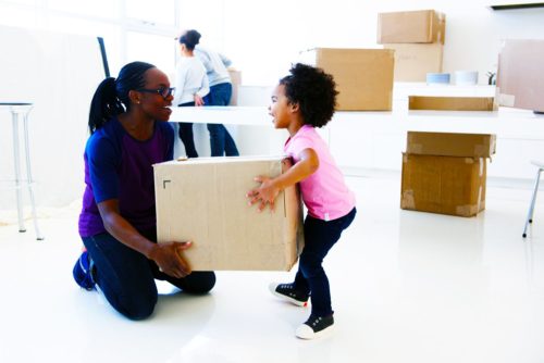 Moving with kids - getting the entire family involved